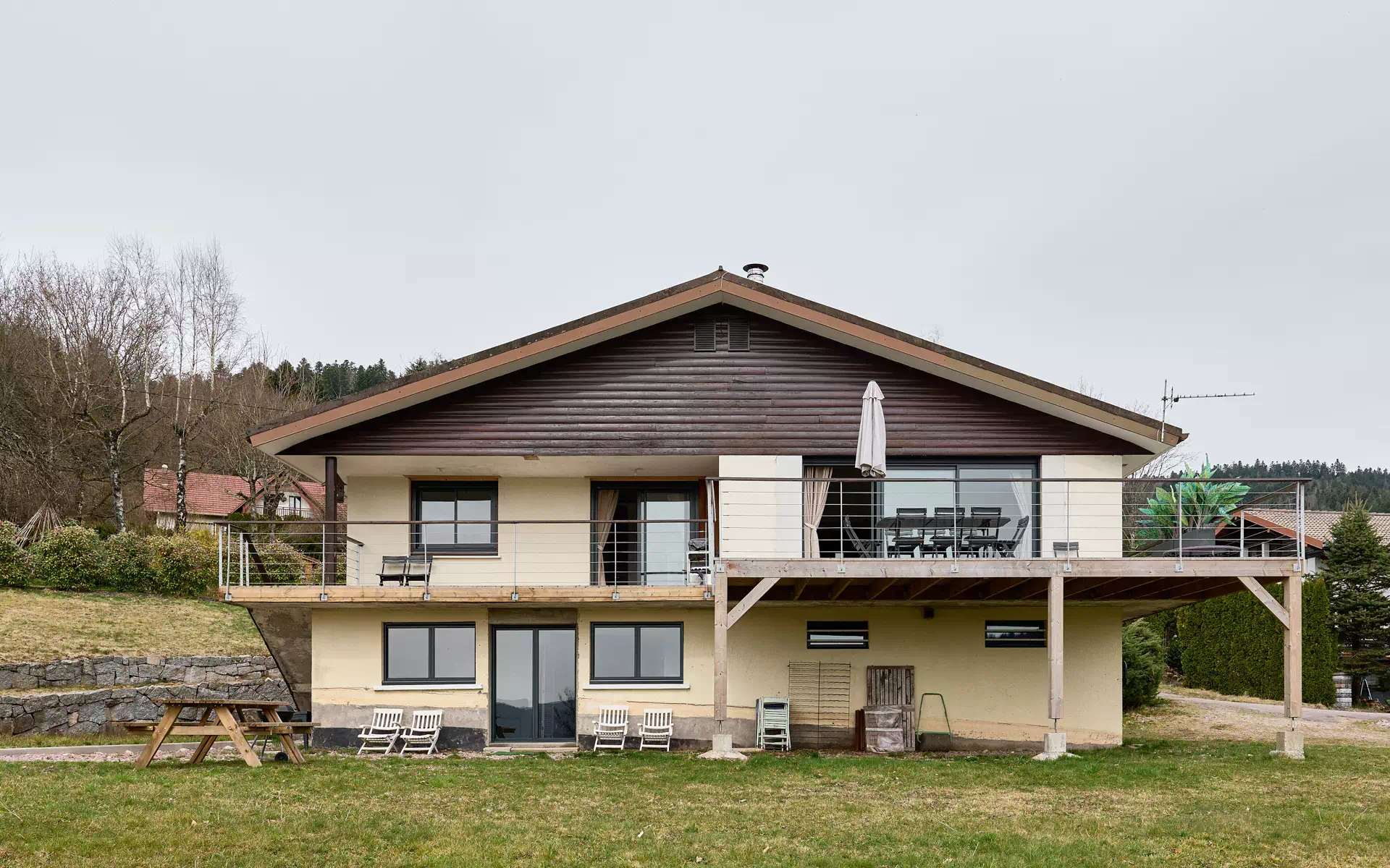 Chalet à Cleurie à vendre - Arrière-Cour, agence immobilière spécialisée dans les Vosges