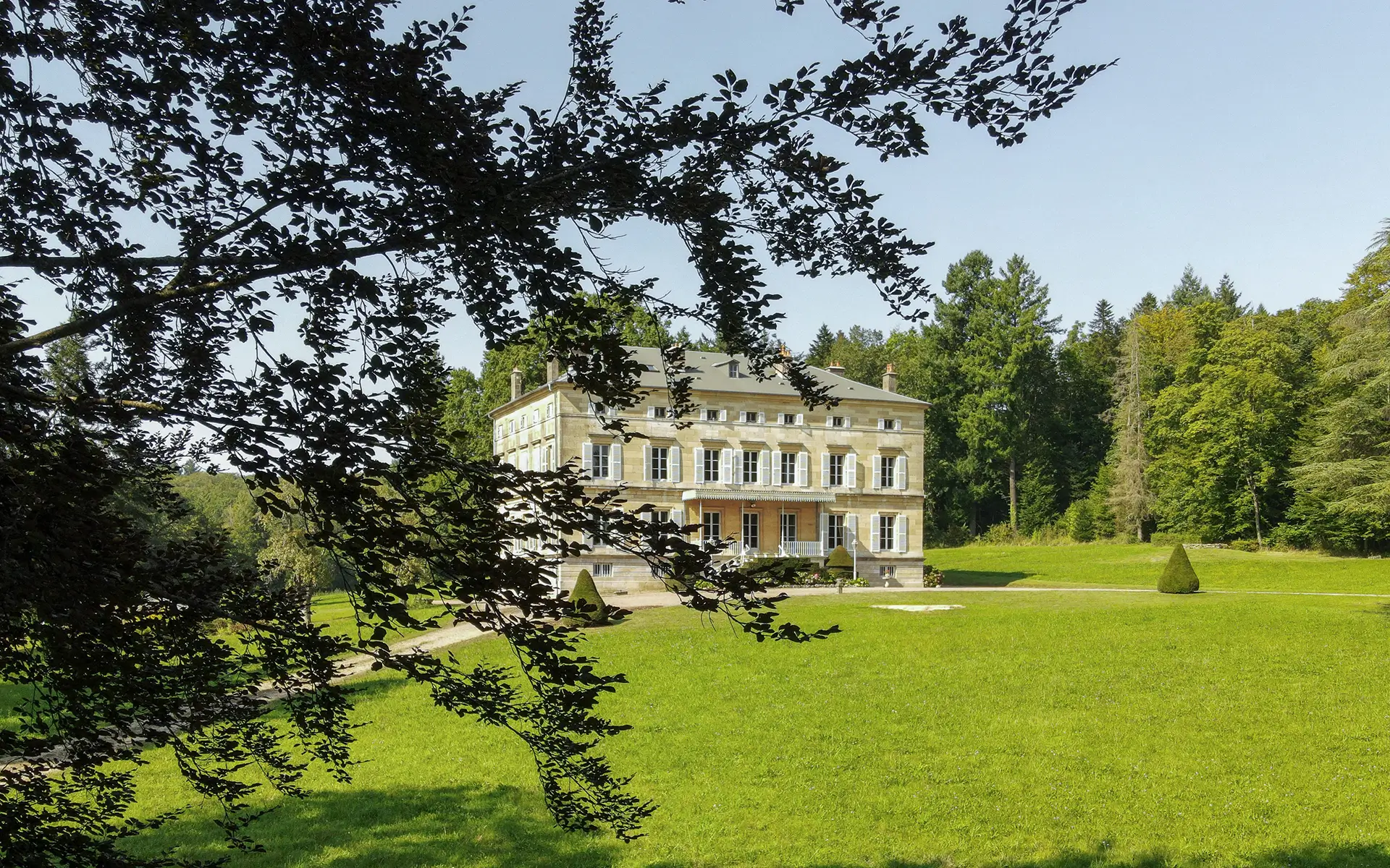 Le château d'Andelarre en Haute Saône
