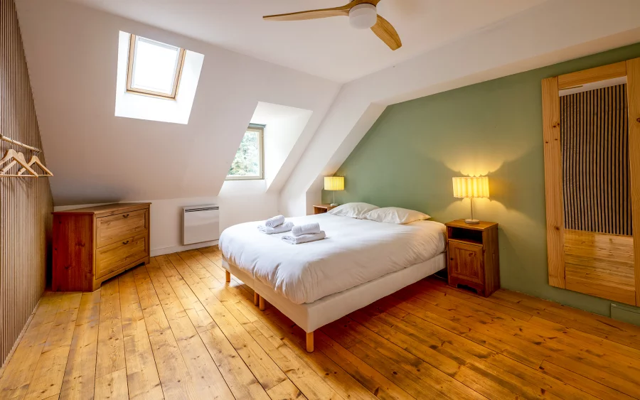 Chambre du moulin proche de Sancerre à vendre - Arrière-Cour, agence immobilière spécialisée dans le Cher