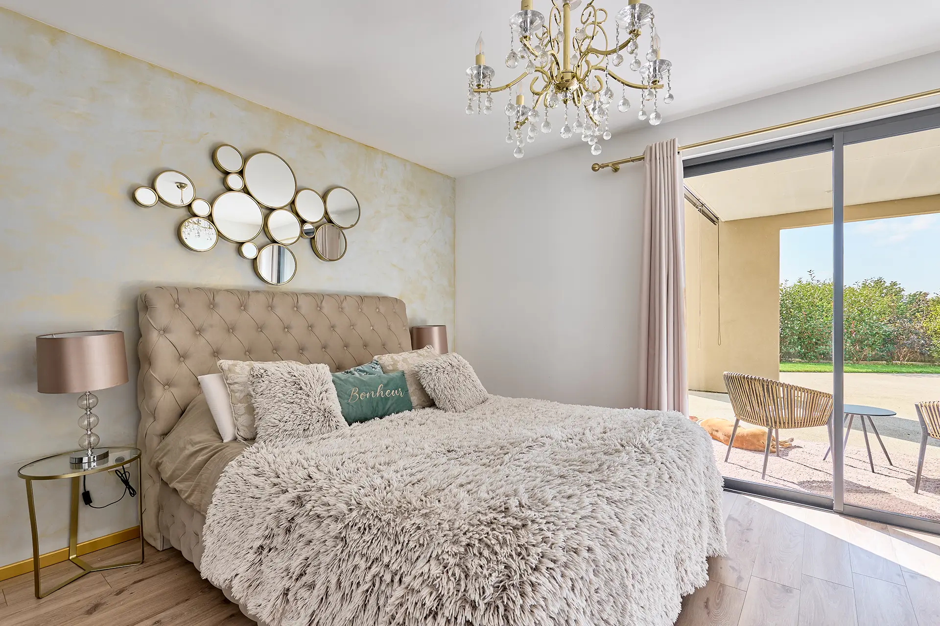 Chambre de la villa d'architecte à Belfort à vendre - Arrière-Cour, agence immobilière spécialisée dans le Territoire-de-Belfort