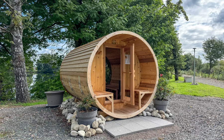Sauna de l'étang avec maison et gîtes proche de Lure à vendre - Arrière-Cour, agence immobilière spécialisée à Besançon