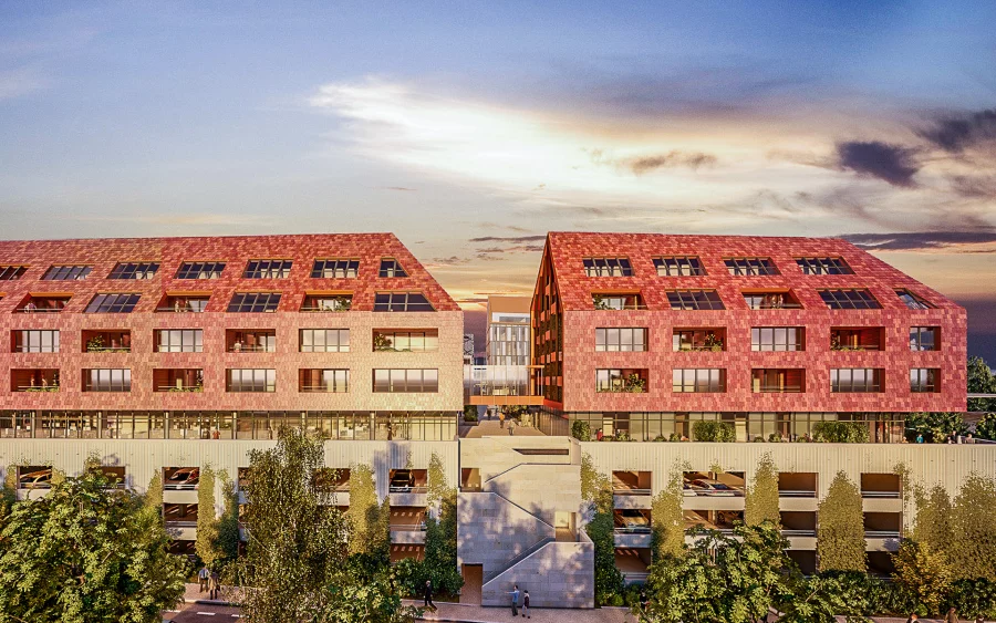 Appartement haut de gamme à Besançon Chaprais à vendre - Arrière-Cour, agence immobilière spécialisée dans le Doubs