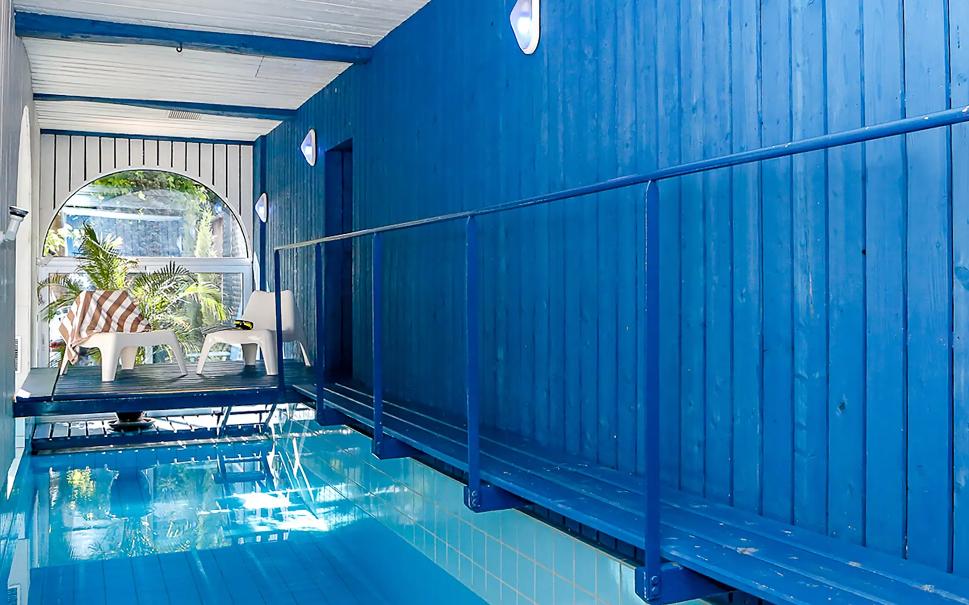 Espace bien-être de l'hôtel particulier dans le centre historique de Dijon à vendre - Arrière-Cour, agence immobilière spécialisée en Côte-d'Or