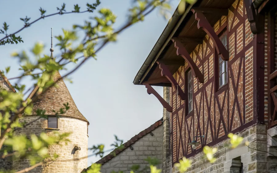 Dépendance du domaine du XVe siècle à Domblans à vendre - Arrière-Cour, agence immobilière spécialisée dans le Jura