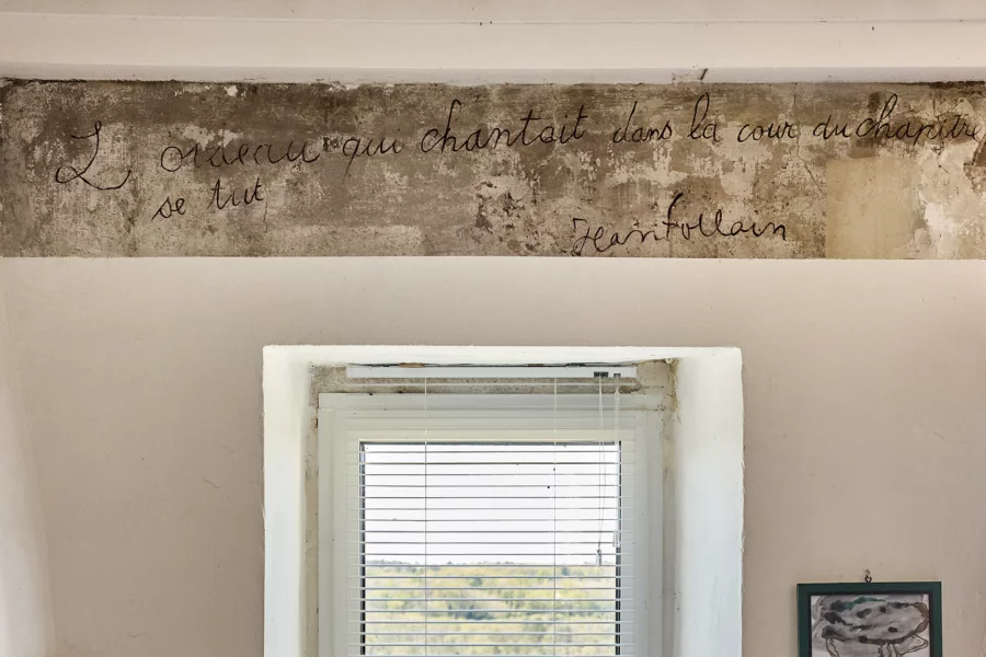 Détail de la maison Badovici Gray, à Vézelay à vendre - Arrière-Cour, agence immobilière spécialisée dans la Yonne