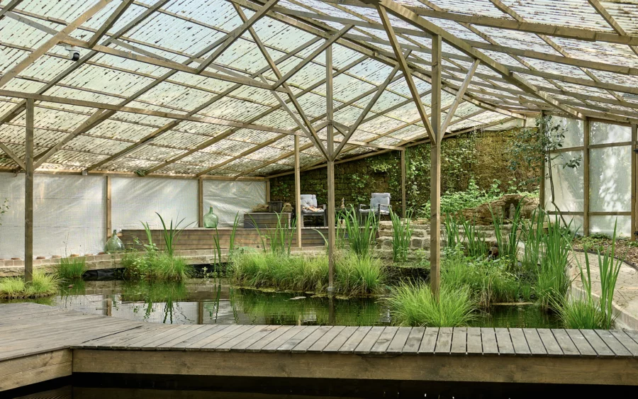 Biotope de la maison de maître à Passavant-la-Rochère à vendre - Arrière-Cour, agence immobilière spécialisée en Haute-Saône